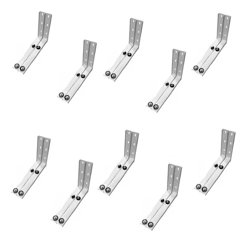 Kit 10 Suportes Ar Condicionado Split 9000 A 24000 Btus 50cm