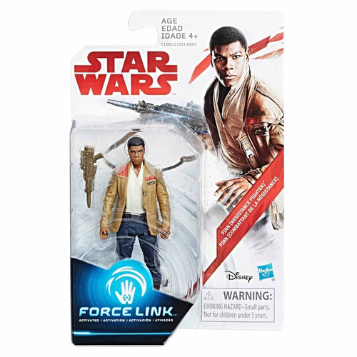 Finn Resistance Fighter Star Wars Last Jedi Figura De Acción