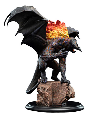 Balrog In Moria Polystone Miniature Statue Senhor Anéis Weta