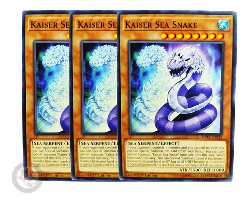 Yugi-oh! X3 Kaiser Sea Snake Mp18-en025 Comun