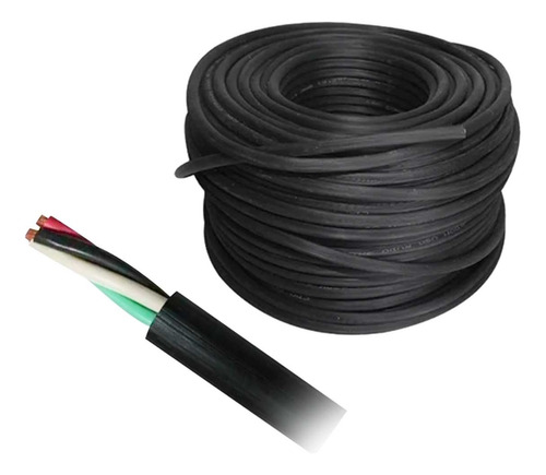 Cable De Uso Rudo, 4 X 16, 100metros, 100% Cobre, Cdc