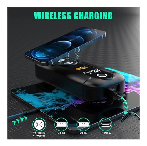 Boostech Jump Starter Portátil 2000a Para Arranques De Auto