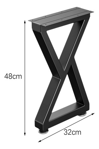 2 Peças Pernas De Mesa Pernas De Mesa Móveis Estilo B