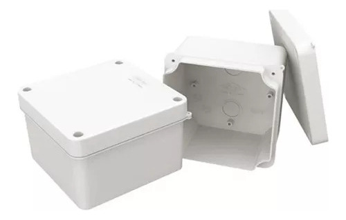 Caja De Paso Sopreponer Plastica 15x15 Cctv Ip65 Resistente