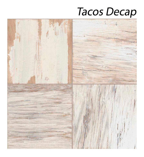 Imagen 2 de 10 de Ceramica Simil Madera Cerro Negro Tacos 45x45 1ra Calidad