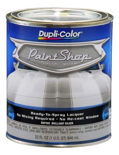 Pintura De Base Y Sistema De Acabado Paint Shop De , 32 Oz.