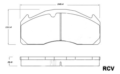 Balatas Disco Para Volvo 9700 B13r 2009