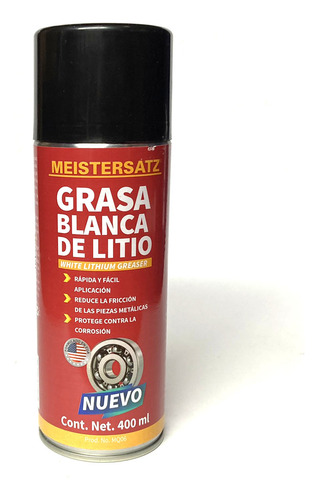 Grasa Blanca De Litio En Aerosol 400ml Mq06