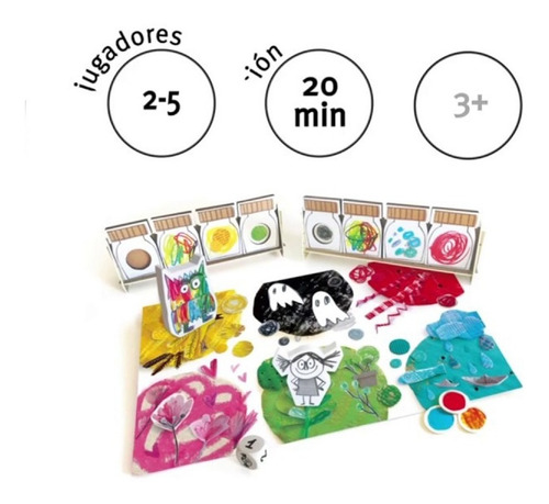 El Monstruo De Colores Juego De Mesa Basado En El Cuento