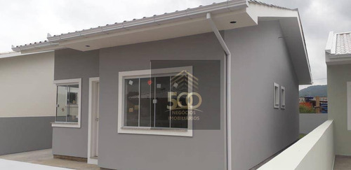 Imagem 3 de 3 de Casa Com 3 Dormitórios À Venda, 70 M² Por R$ 340.000,00 - São Sebastião - Palhoça/sc - Ca0679
