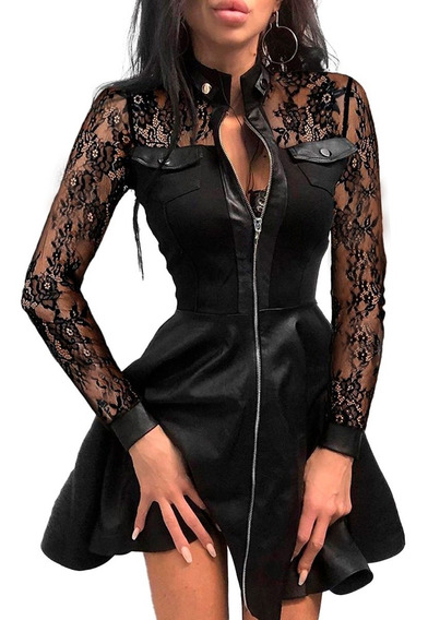 Vestido Vinipiel Negro | MercadoLibre 📦 Vestido Vinipiel Negro | MercadoLibre 📦