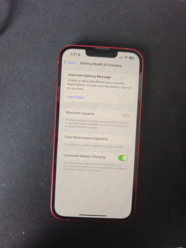 Apple iPhone 13 (128 Gb) - (product)red (Usado)