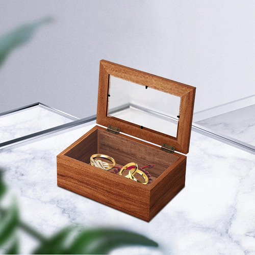 Caja De Almacenamiento De Madera Con Caja De Joyería De S