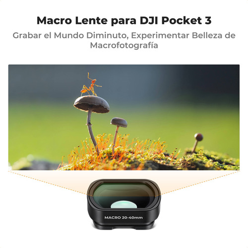 K&f Dji Osmo Pocket 3 Filtro Para Cámara De Bolsillo (macro)