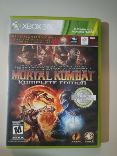 Mortal Kombat 9 Xbox 360