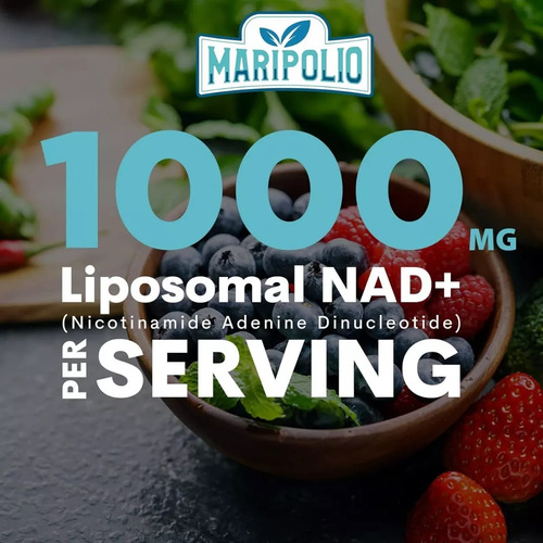 . Suplemento Lipossomal Nad+ 1000 Mg