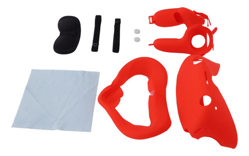 . Funda Protectora De Gafas De Realidad Virtual Roja Y