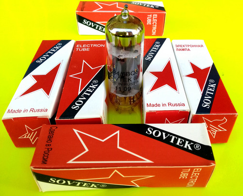 Valvulas Sovtek El84 - El Par Apareado - Made In Rusia