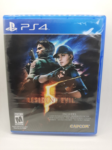 Resident Evil 5 Ps4 Nuevo Fisico Sellado Envio Gratis