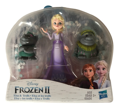 Elsa Y Los Trolls Frozen 2 Hasbro 2019 Disney Figura 11cms (Usado)