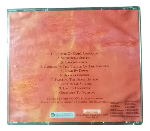 Deicide - Amon: Feasting The Beast (import) Estándar (Usado)