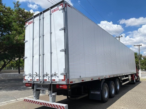 Carreta Bau 3 Eixos Zero Km 2022 Com 13 Pneus Novos Randon