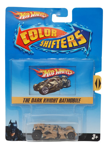 Hot Wheels The Dark Knight Batimovil Color Shifters 2009