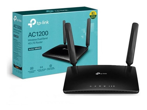 Router 4g Lte Chip Sim Wifi Dual Band Ac1200 Tp-link Mr400
