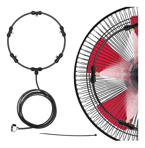 Kit De Ventilador De Al Aire Libre, Juego De Diámetro 46 Cm