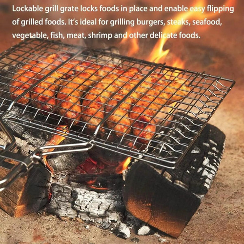 Zl Parrilla Antiadherente For Barbacoa, Parrilla, Carne,