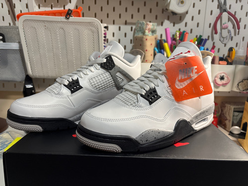 Air Jordan 4 White Cement Original (Usado)