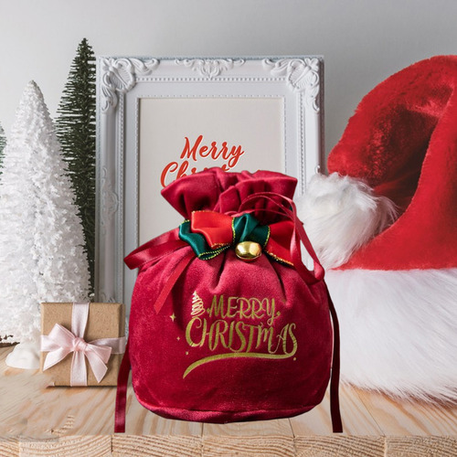 Bolsas De Regalo De Decoración Navideña Ideales Para Fiestas