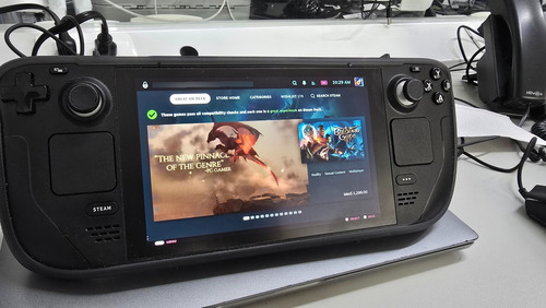 Steam Deck 1tb Con Windows + Carcasa + Dock + Accesorios (Usado)