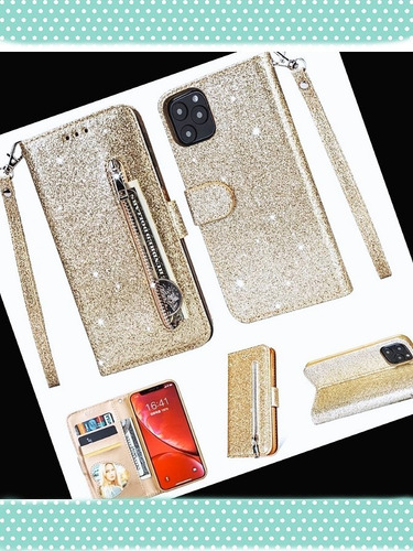 Funda iPhone 12 Moda Única Monedero