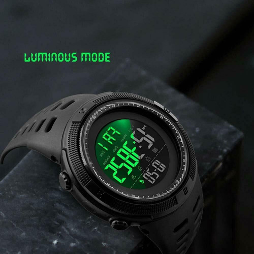 Reloj Skmei Deporte, Sumerg, Alarma, Visión Nocturna Fuerte