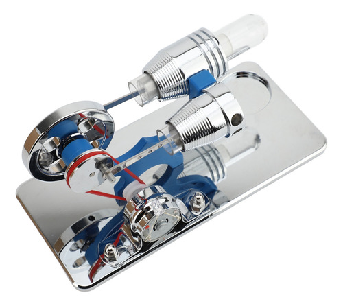 Modelo De Motor Stirling, Aleación De Aluminio, Hot Educatio