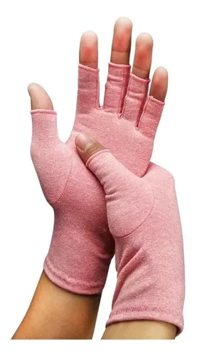 Guantes De Compresión Para Artritis Artrosis Tenditis Negro L