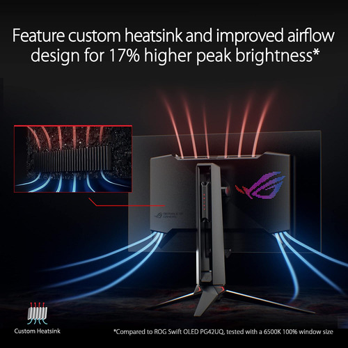 Monitor Asus Rog Swift 271440p Oled Dsc Gaming (pg27aqdm) -
