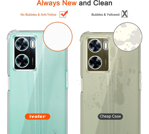 Funda Uso Rudo Silicona Tpu Suave Para Oppo A57/a77+mica Transparente Oppo A57 4g/5g/ A77 4g/5g/ A57e 4g / A57s 4g