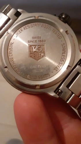 Relogio Tag Heuer, Formulla 1.cac 1110. Todo En Aco,