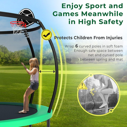 Tatub Trampolines Para Exteriores De 10 12 14 15 16 Pies
