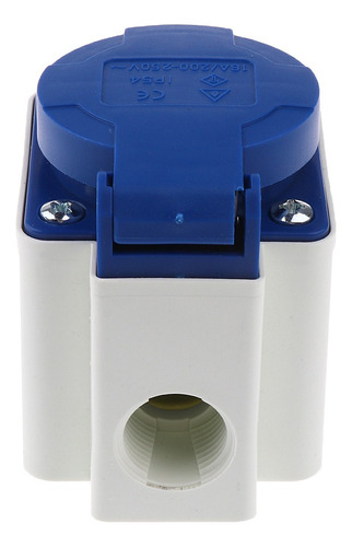Schuko 2pin 16a 220v Enchufe Base Carga Eu Toma De Corriente