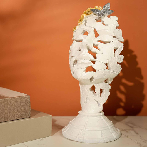 Art Woman Face Objects Figurine Thinker Statue Decoración