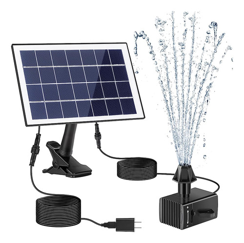 Mademax 3.5w Bomba De Fuente Solar Con 24 Horas De Trabajo, 