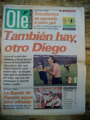 Ole Diario Deportivo Lunes 22 Septiembre 1997