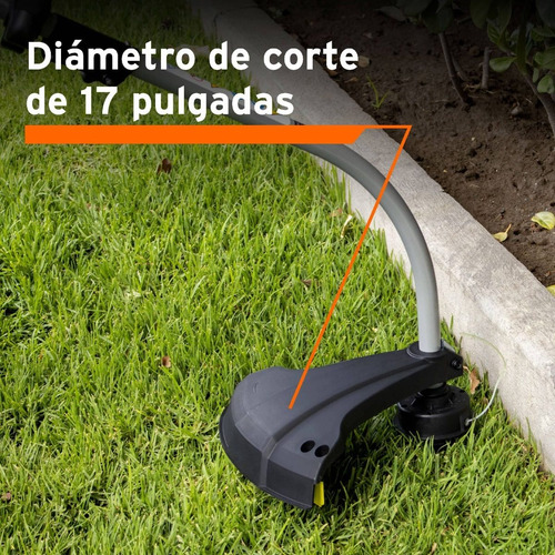 Desbrozadora A Gasolina 26cc 17'' Corte Curva Truper 12496