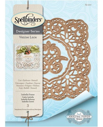 Spellbinders Shapeabilities Isabella Marco Grabado / Obleas