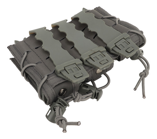 Funda Triple Para Revistas, Exterior Molle Mag, 9 Mm, Parte
