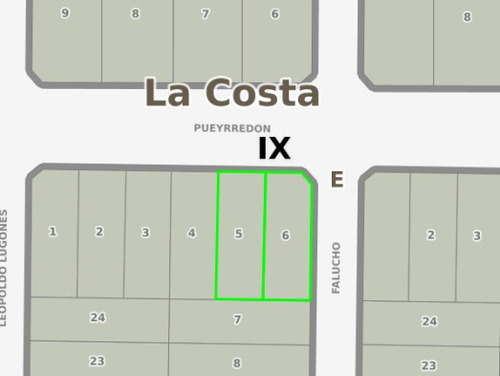 Imagen 4 de 6 de Lote En Venta Sobre Asfalto (279)