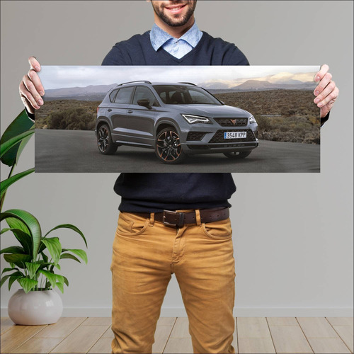 Cuadro 30x80cm Auto 2019 Cupra Ateca Limited Edi 364